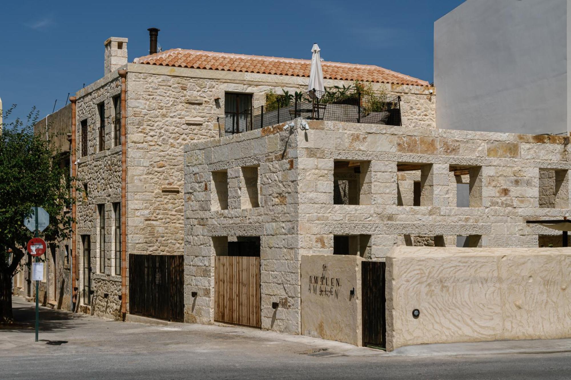 Amalen Suites Adults Only Rethymno Exteriér fotografie